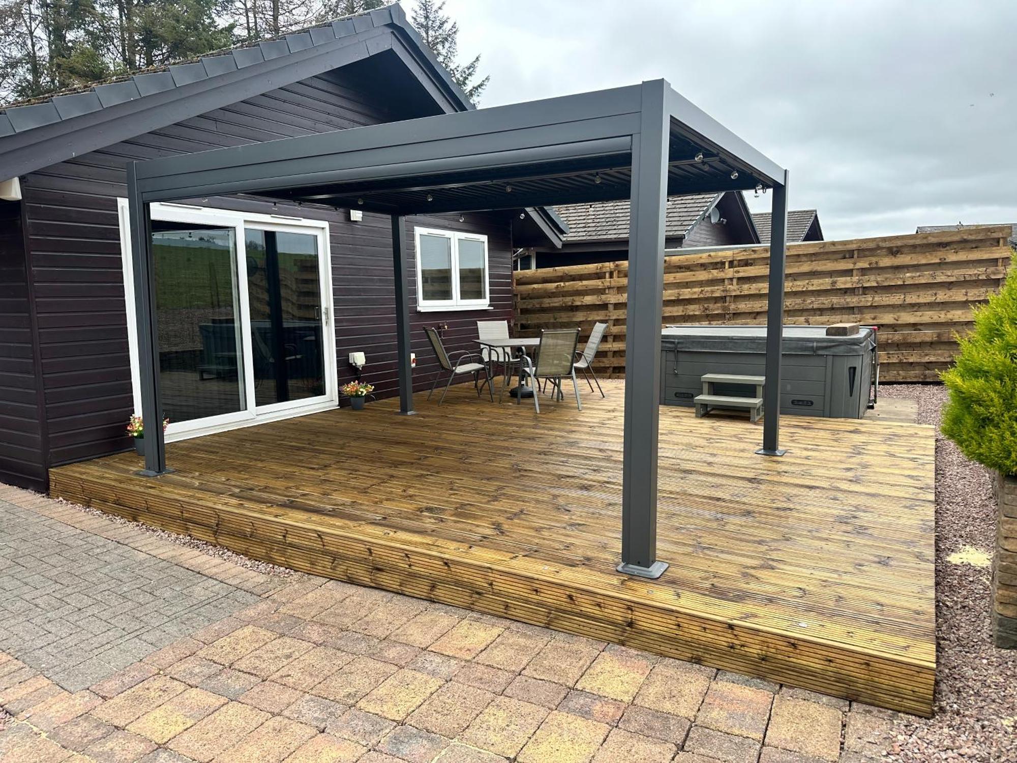 Woodburn Lodges Dumfries Exterior photo
